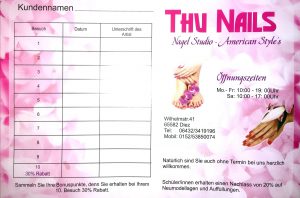 Thu Nails Nagelstudio In Diez